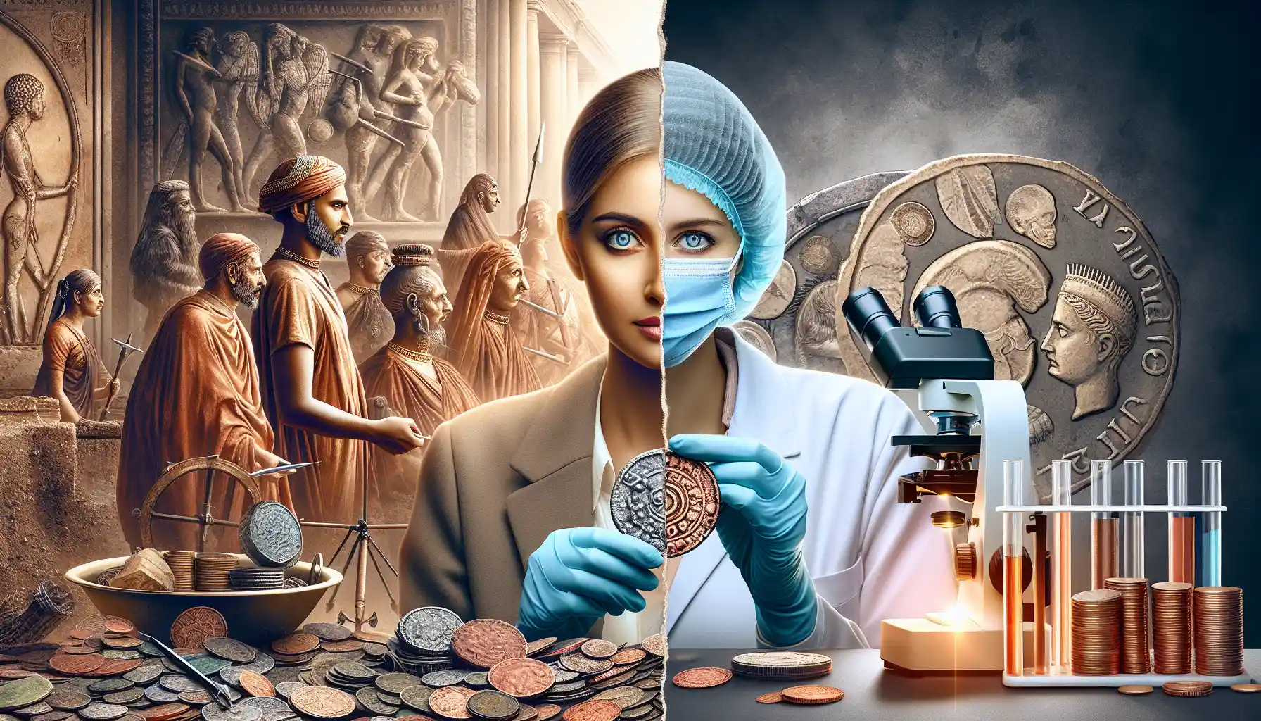The Intersection of Historical and Medical Significance in Coin Analysis