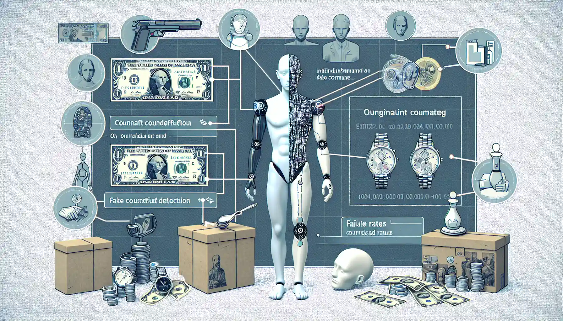 Challenges in Using AI for Counterfeit Detection