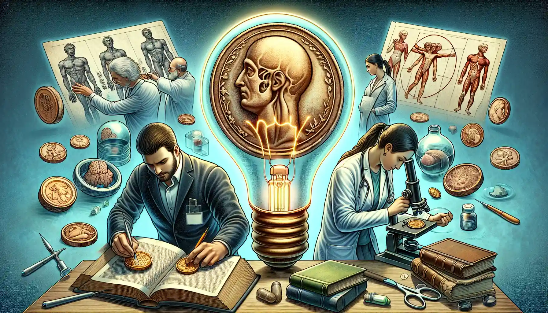 The Intersection of Coin Authentication and Historical Medical Insights