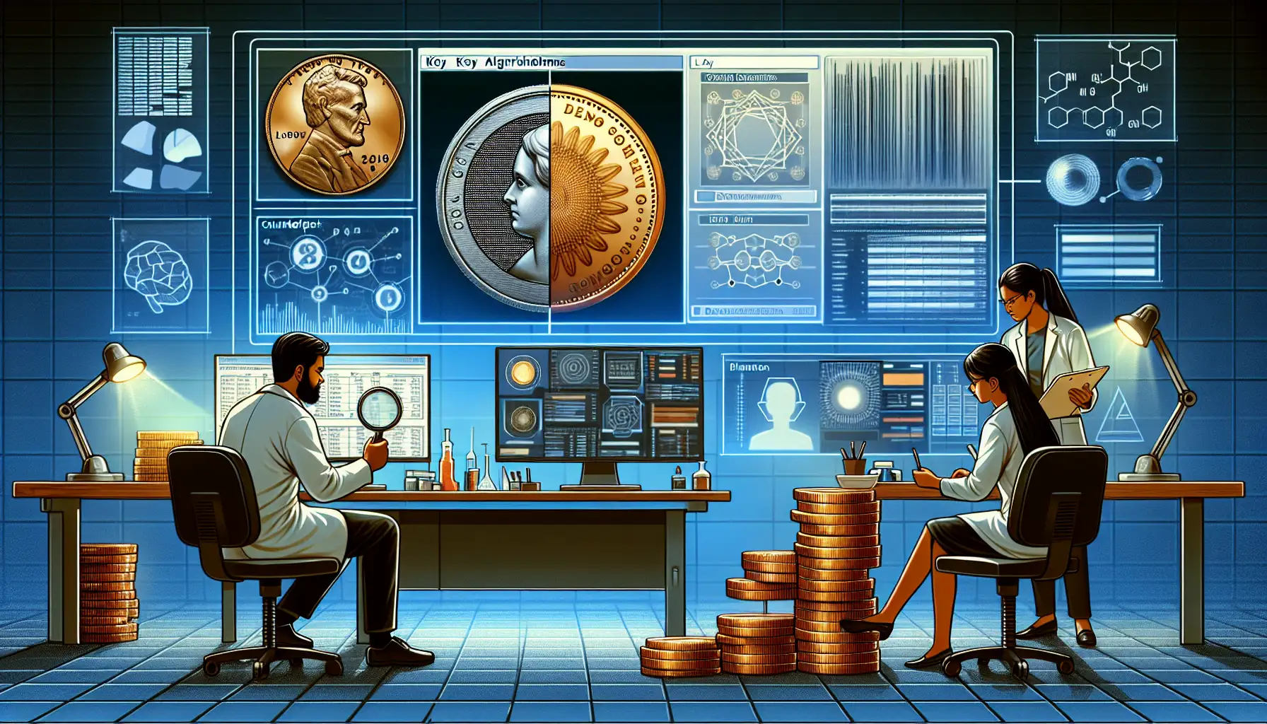 Key Algorithms Used for Identifying Counterfeit Coins